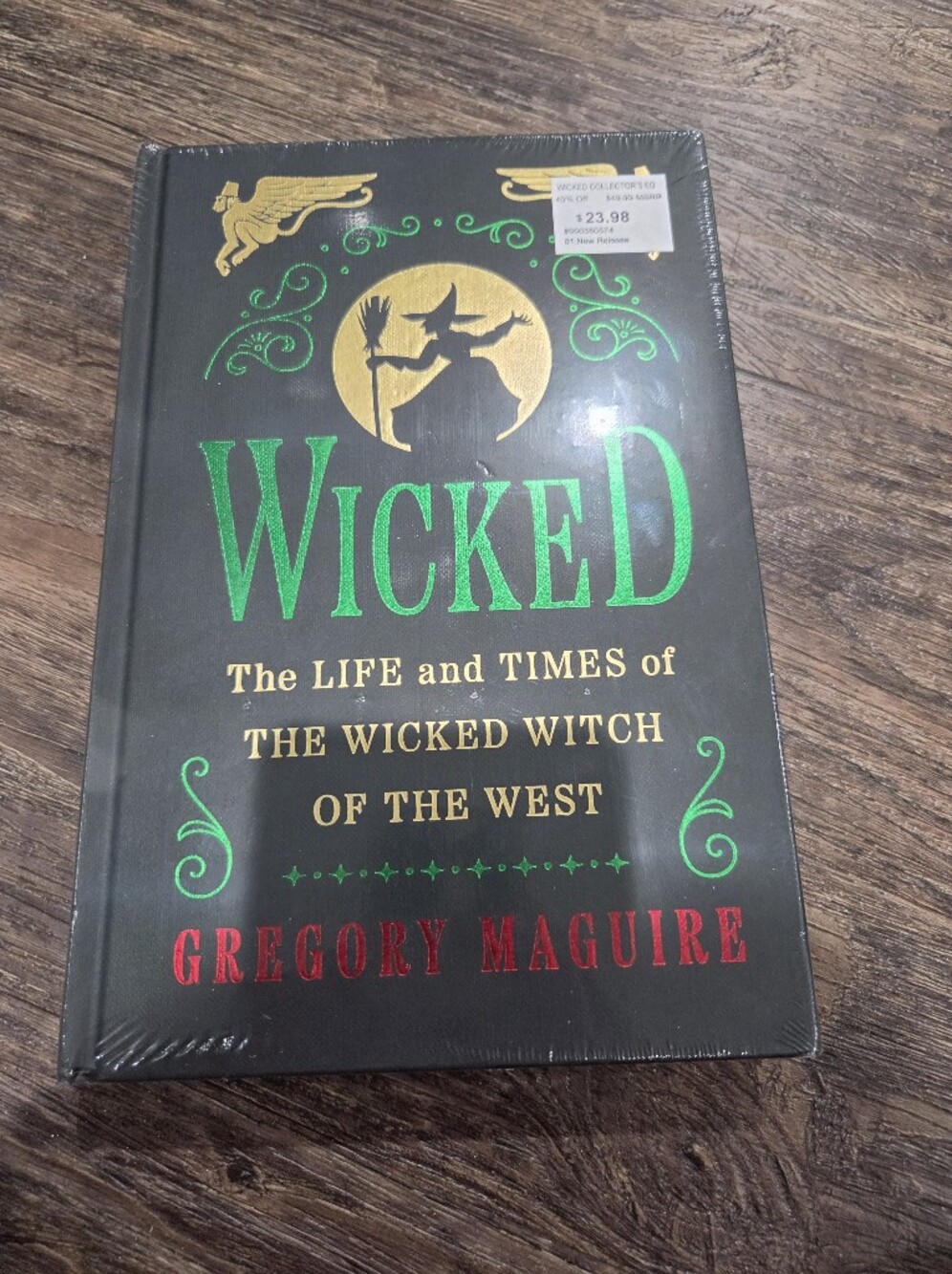 Wicked Collector's Edition Hardcover - Black and Gold